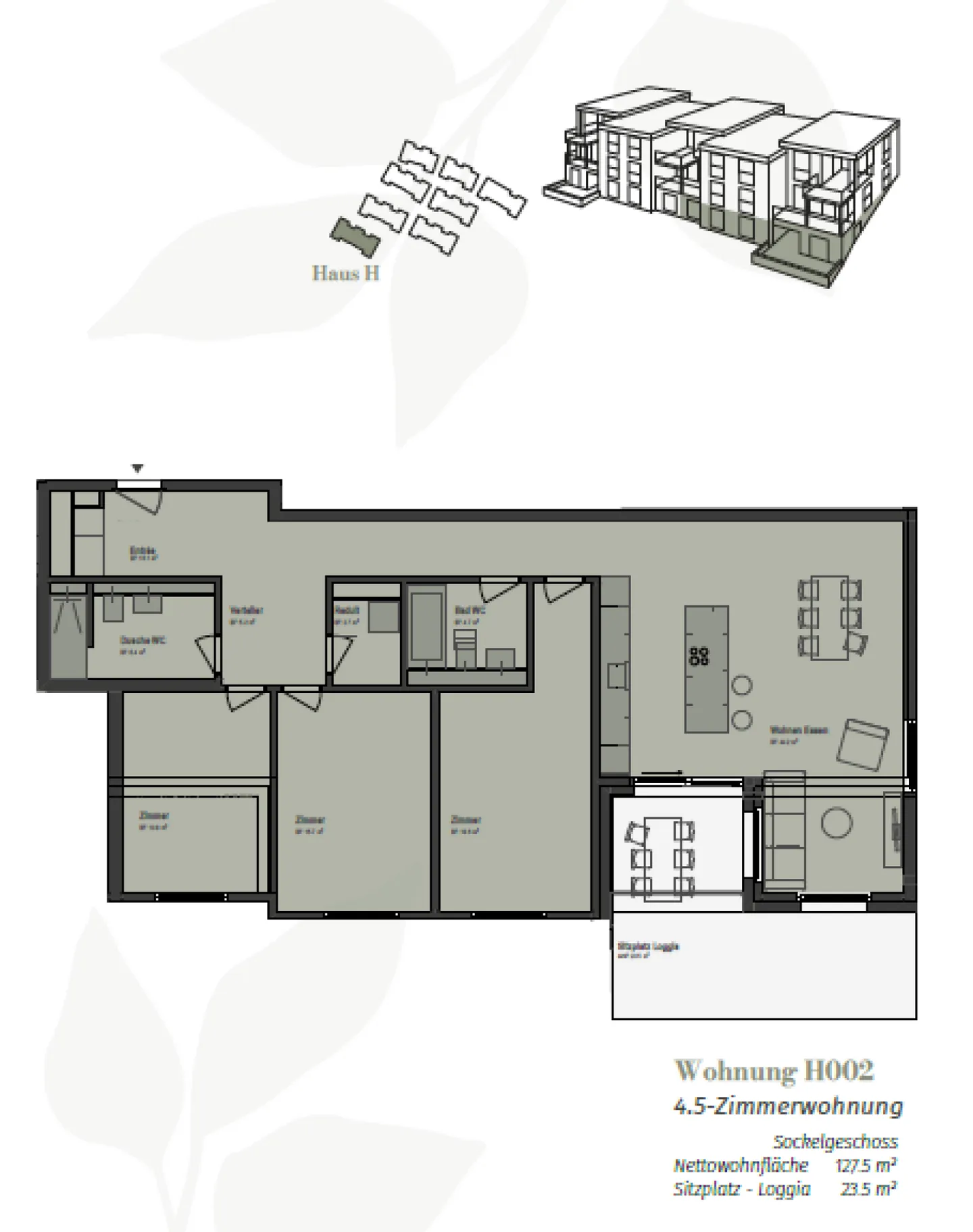 Appartamento giardino unico di 4,5 stanze - Foto 6 di 7
