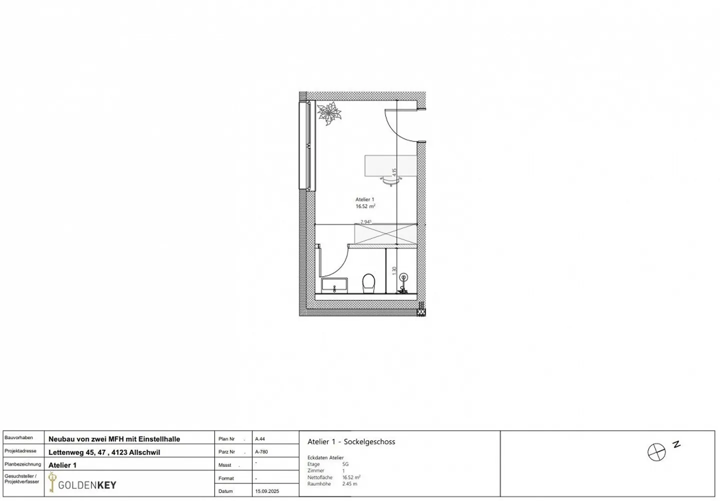 Maisonette-Penthouse mit Terrasse - Foto 12 von 13