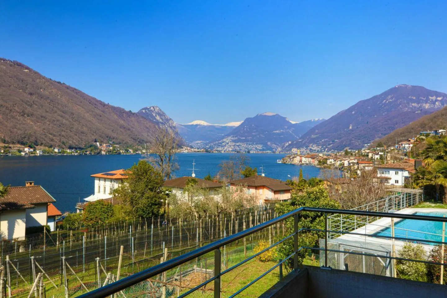 LAGO DI LUGANO - Casa bifamiliare con vista lago - Foto 18 di 30