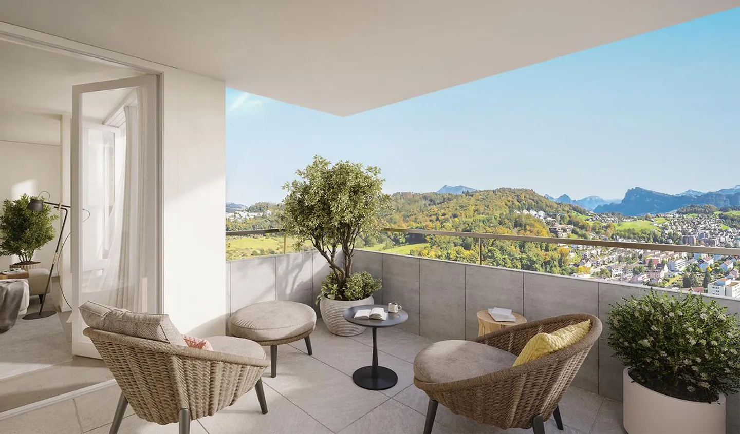 Luxuswohnung mit atemberaubender Aussicht - Foto 2 von 6