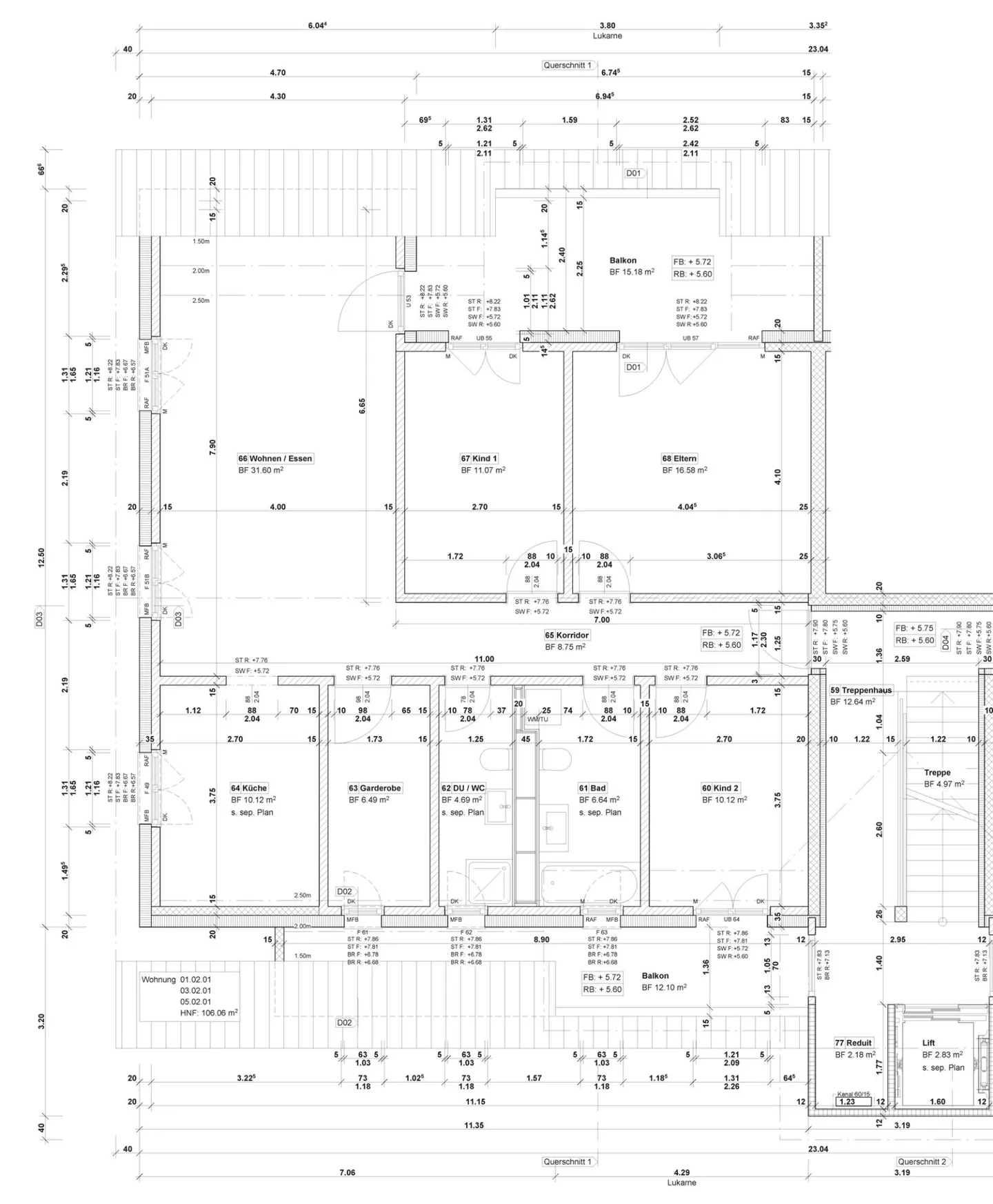 Belle appartement de 4,5 pièces au 2ème étage à Krauchthal - Photo 2 sur 8