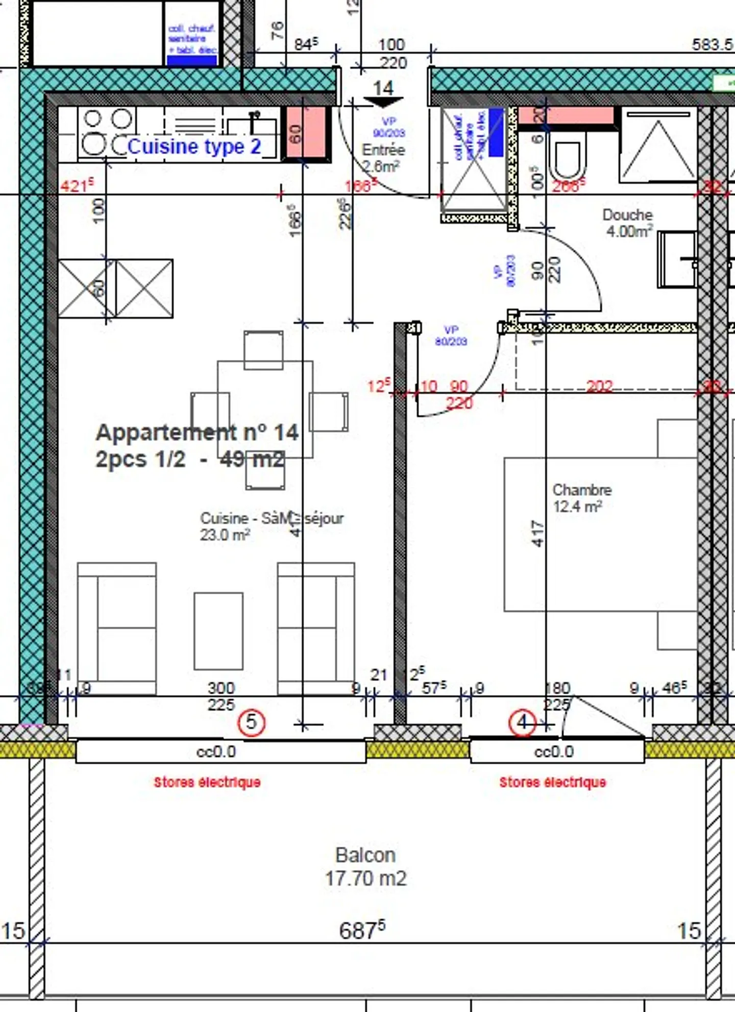Charmante 2.5 Zimmer Wohnung - Foto 8 von 8