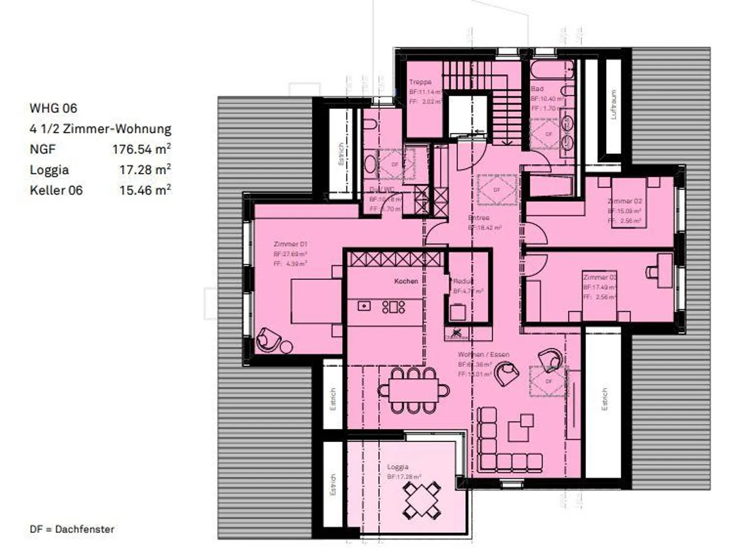 4.5-Room Attic Apartment - Photo 5 of 5