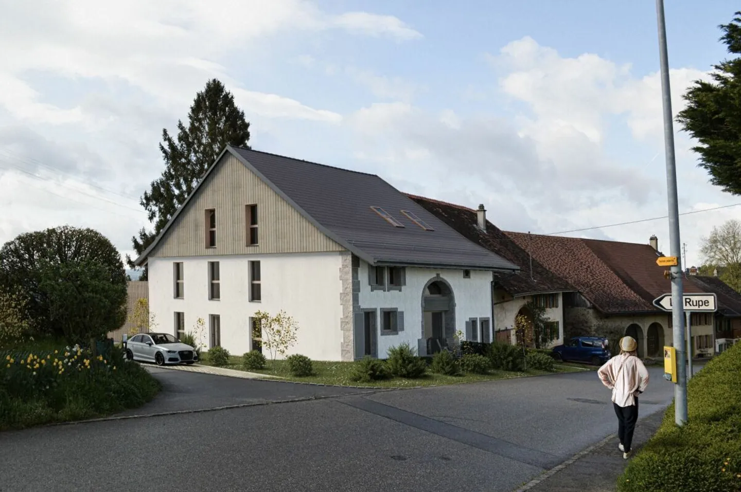 «3 Off-Plan-Wohnungen zum Verkauf - 4,5 und 5,5 Zimmer mit Garten, Terrasse oder Loggia - Nur 6 km von Yverdon entfernt» - Photo 5 sur 12