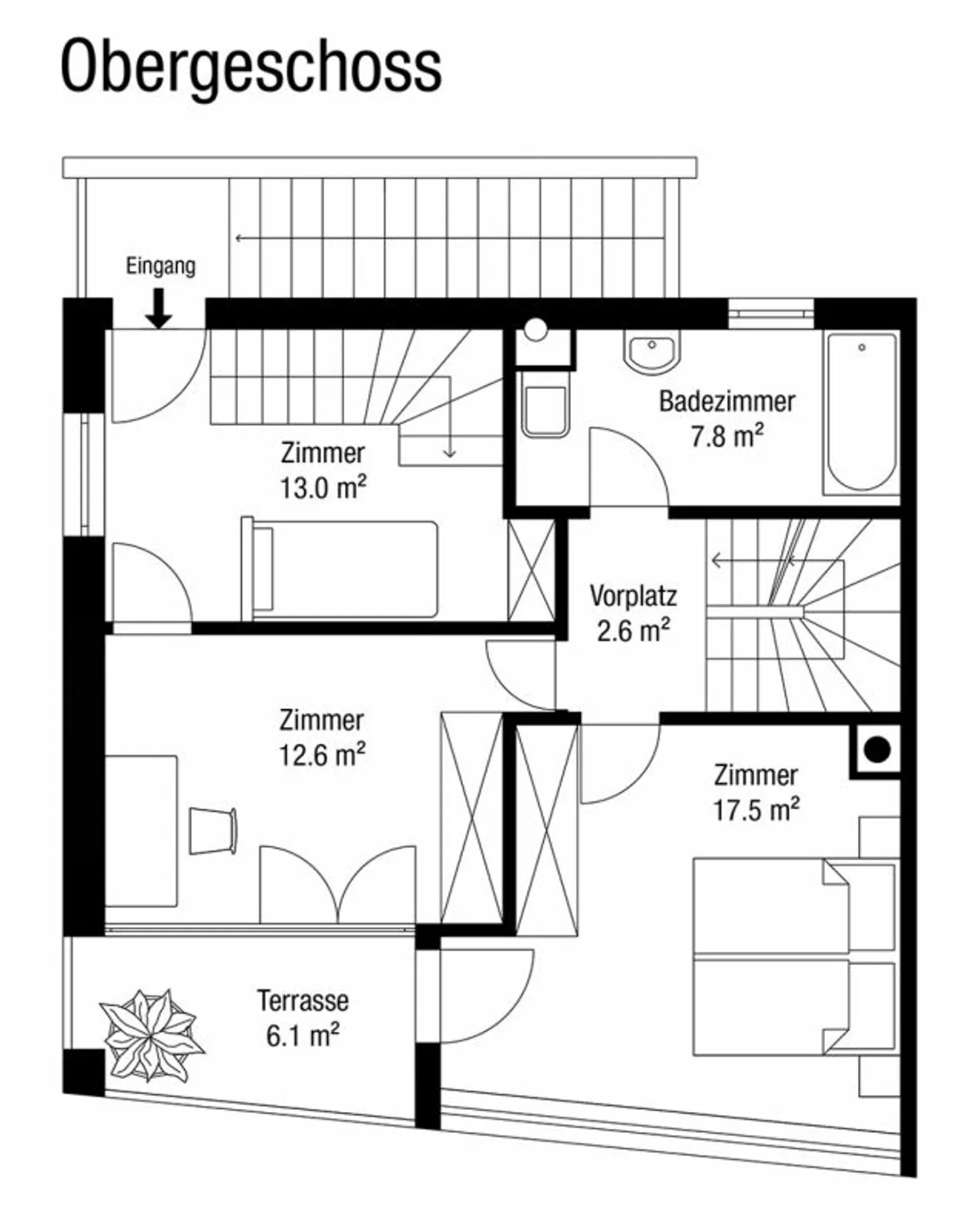 Casa bifamiliare di 4,5 stanze con appartamento di 2,5 stanze - Foto 12 di 13