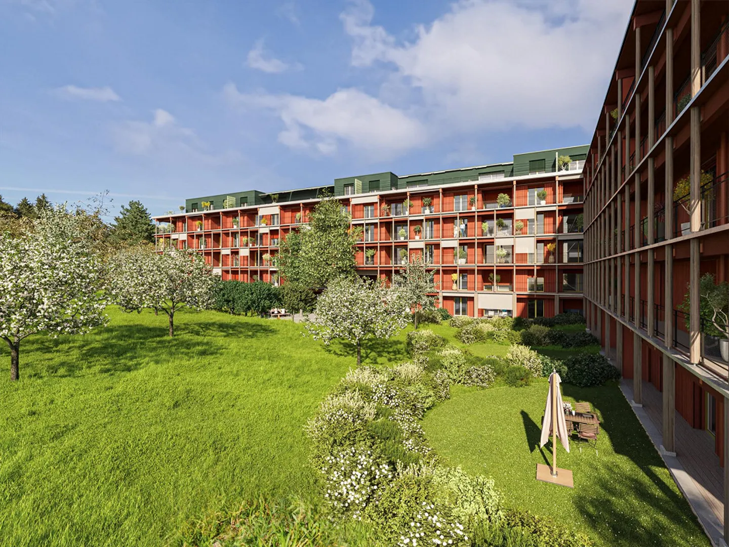 Appartement spacieux de 3 ½ pièces avec vue sur le Pilatus - Photo 1 sur 4