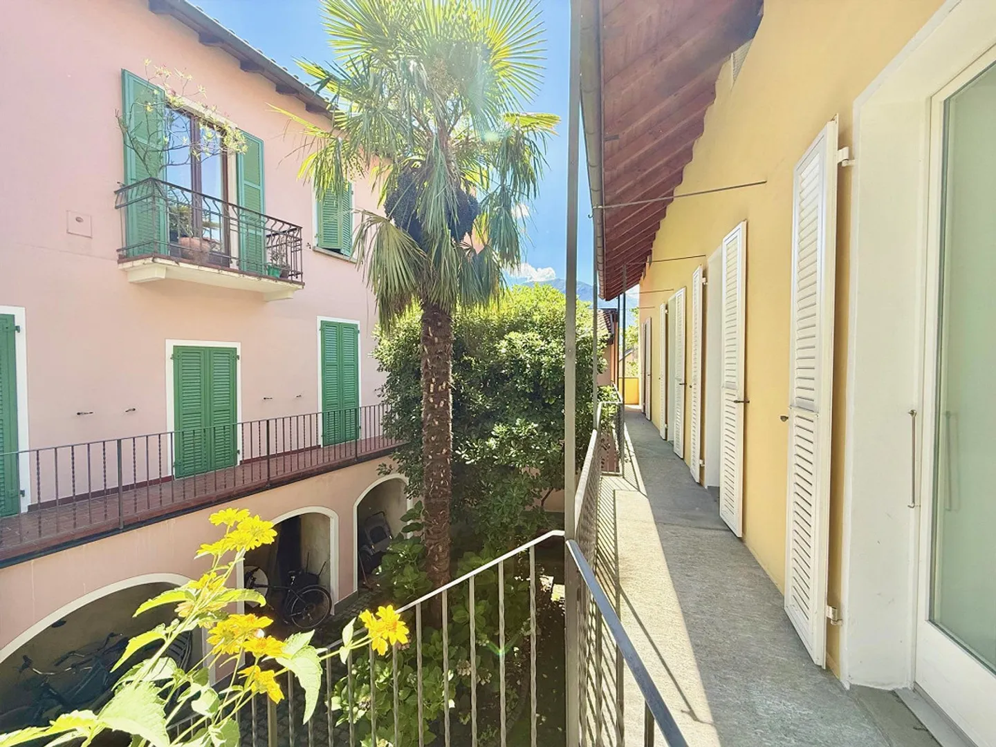 Eine Oase der Ruhe in der Altstadt von Locarno - Foto 18 von 21