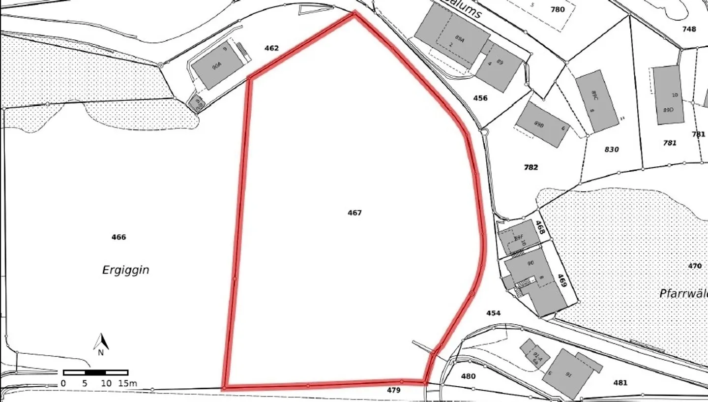Attractive Building Land in Küblis (Parcel 467) - Sunny Location with Mountain View - Photo 5 of 7