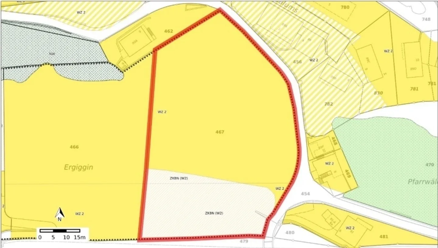 Attractive Building Land in Küblis (Parcel 467) - Sunny Location with Mountain View - Photo 6 of 7