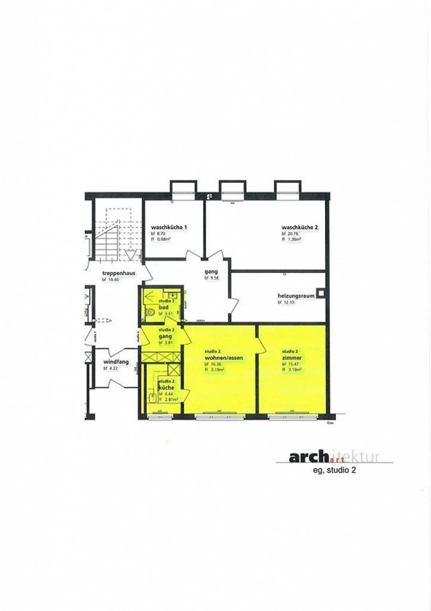 Appartamento 2 camere da letto in affitto vicino alla città vecchia di Berna - Foto 7 di 7