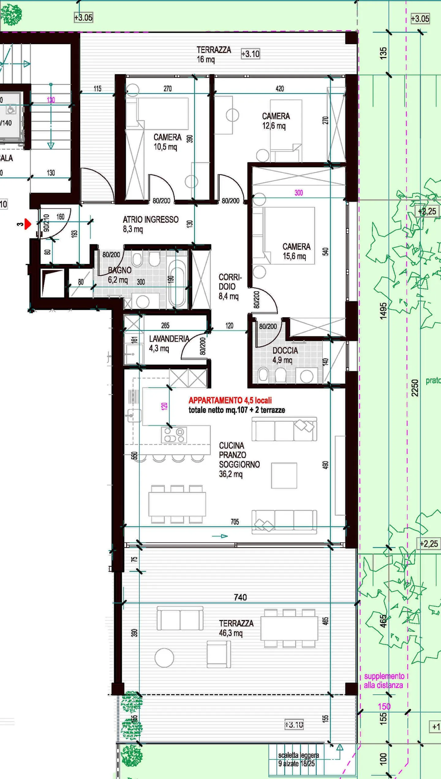 Neue Wohnung mit großem Garten - Foto 12 von 13