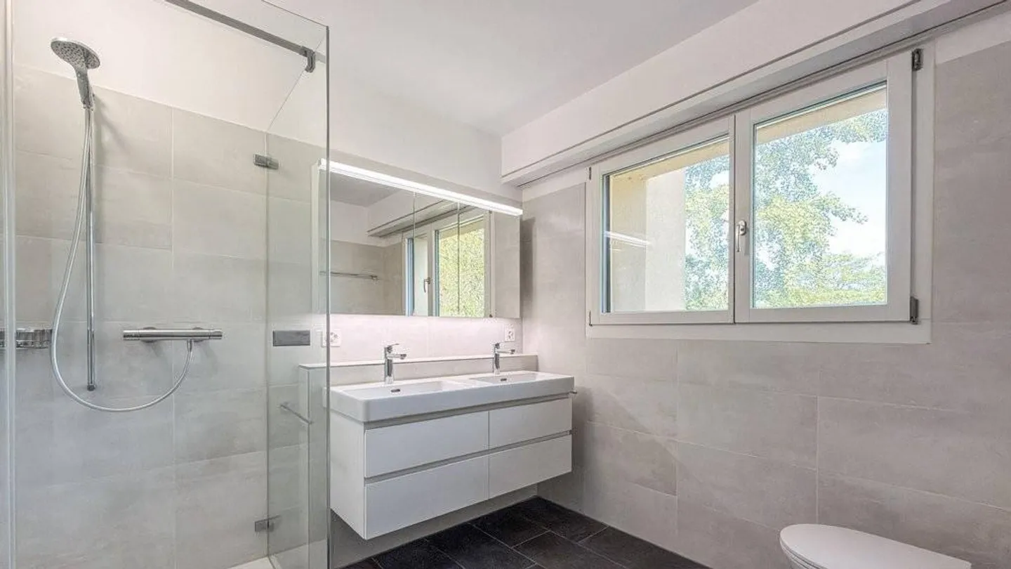 Quiet in the Green, Central in Riehen: 192 m2 Maisonette with a View - Photo 8 of 11