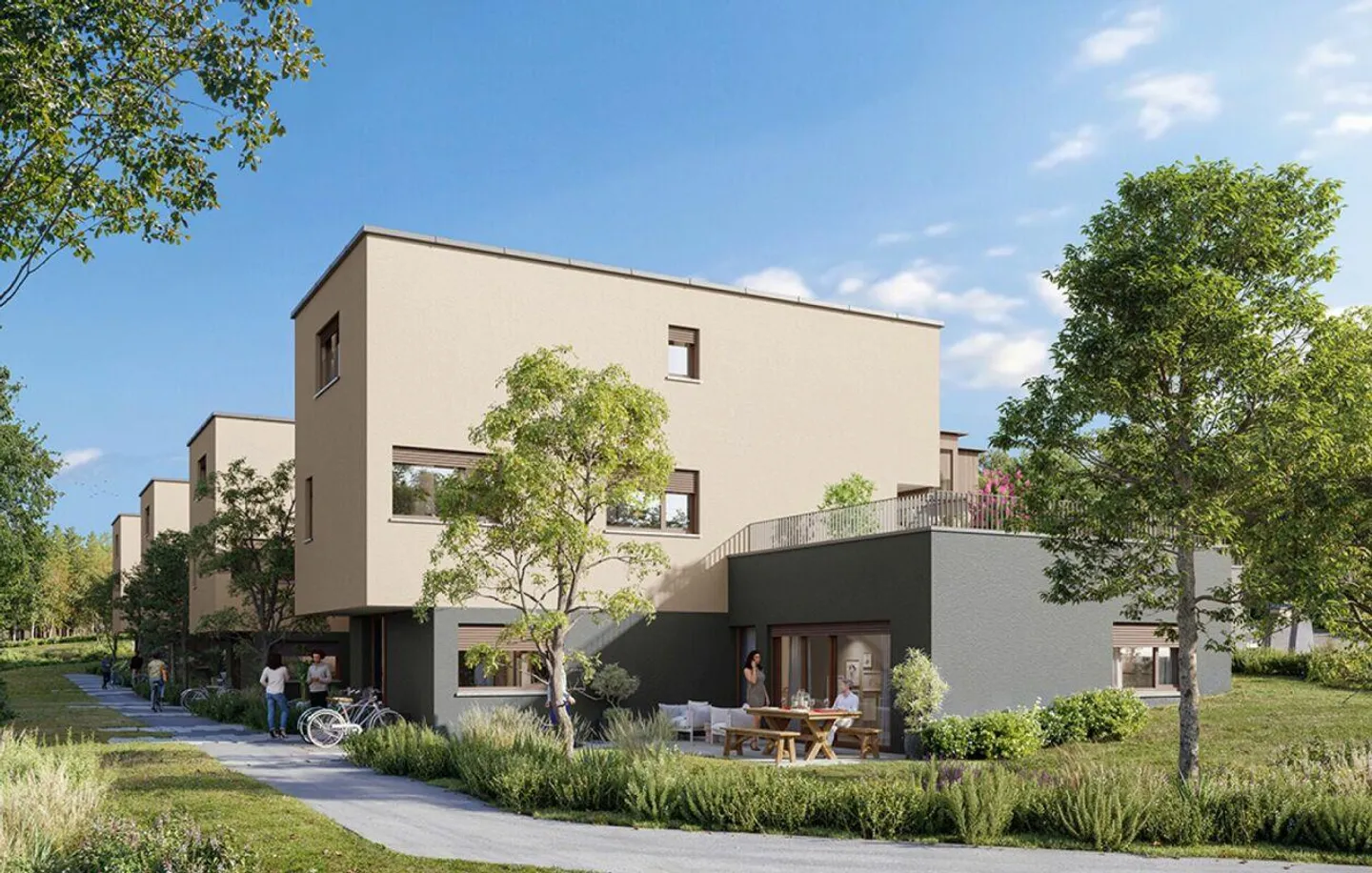 Moderne Familienhaus mit Garten - Foto 6 von 13
