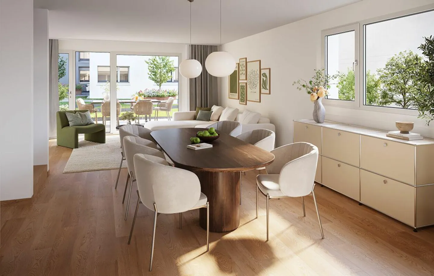 Moderne Familienhaus mit Garten - Foto 10 von 13