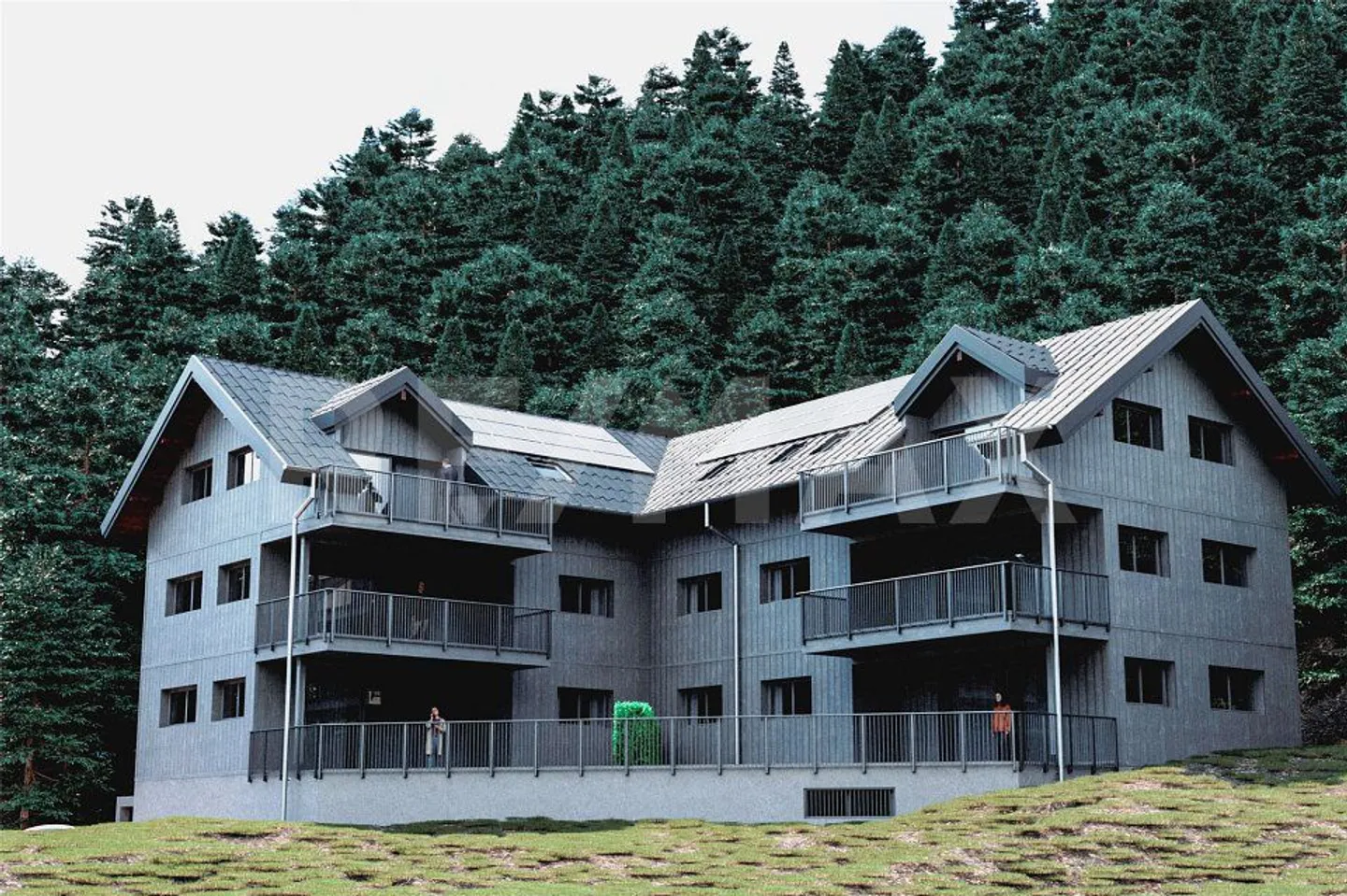 Inizio dei lavori - Nuova costruzione - Appartamento 3 ½ locali n. 3 al piano superiore, Casa 'Eulenhof' - Foto 7 di 10