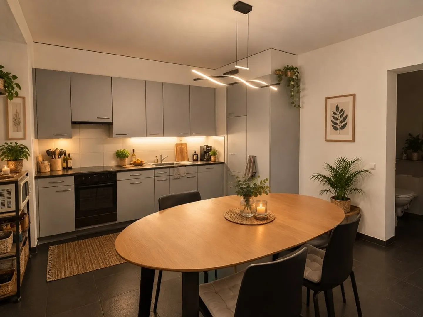 Schöne geräumige und helle Wohnung - Foto 3 von 4
