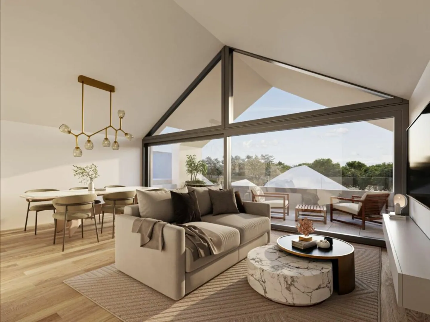 Appartement contemporain 3.5 pièces - Photo 4 sur 5