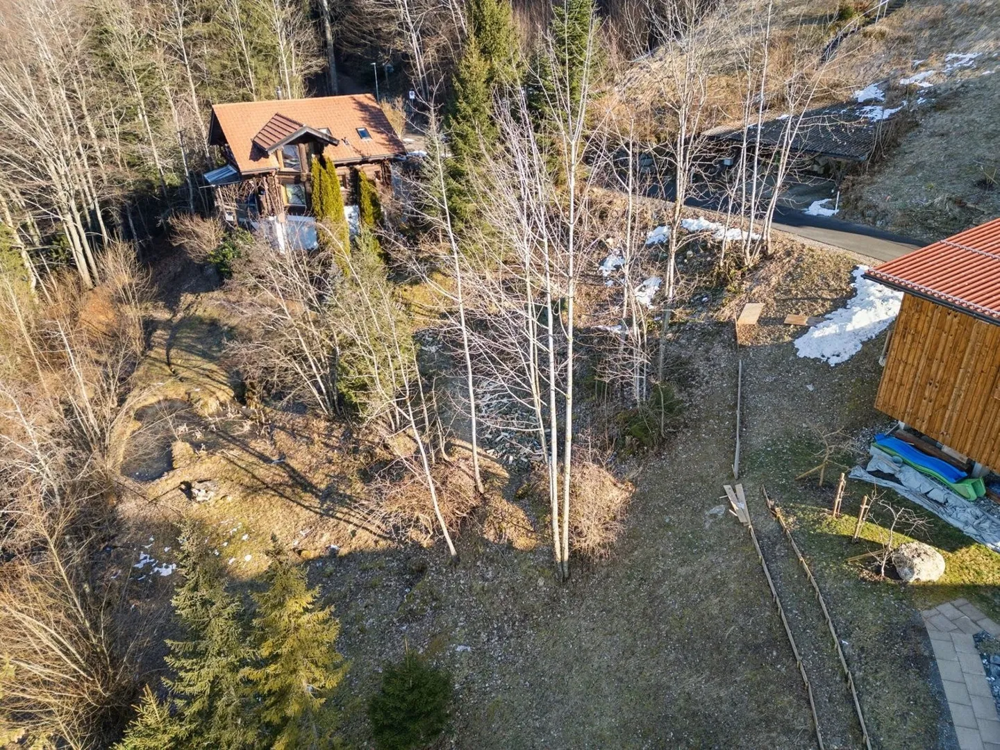 Dreamlike building plot with panoramic view - single-family home feasible - Photo 3 of 13