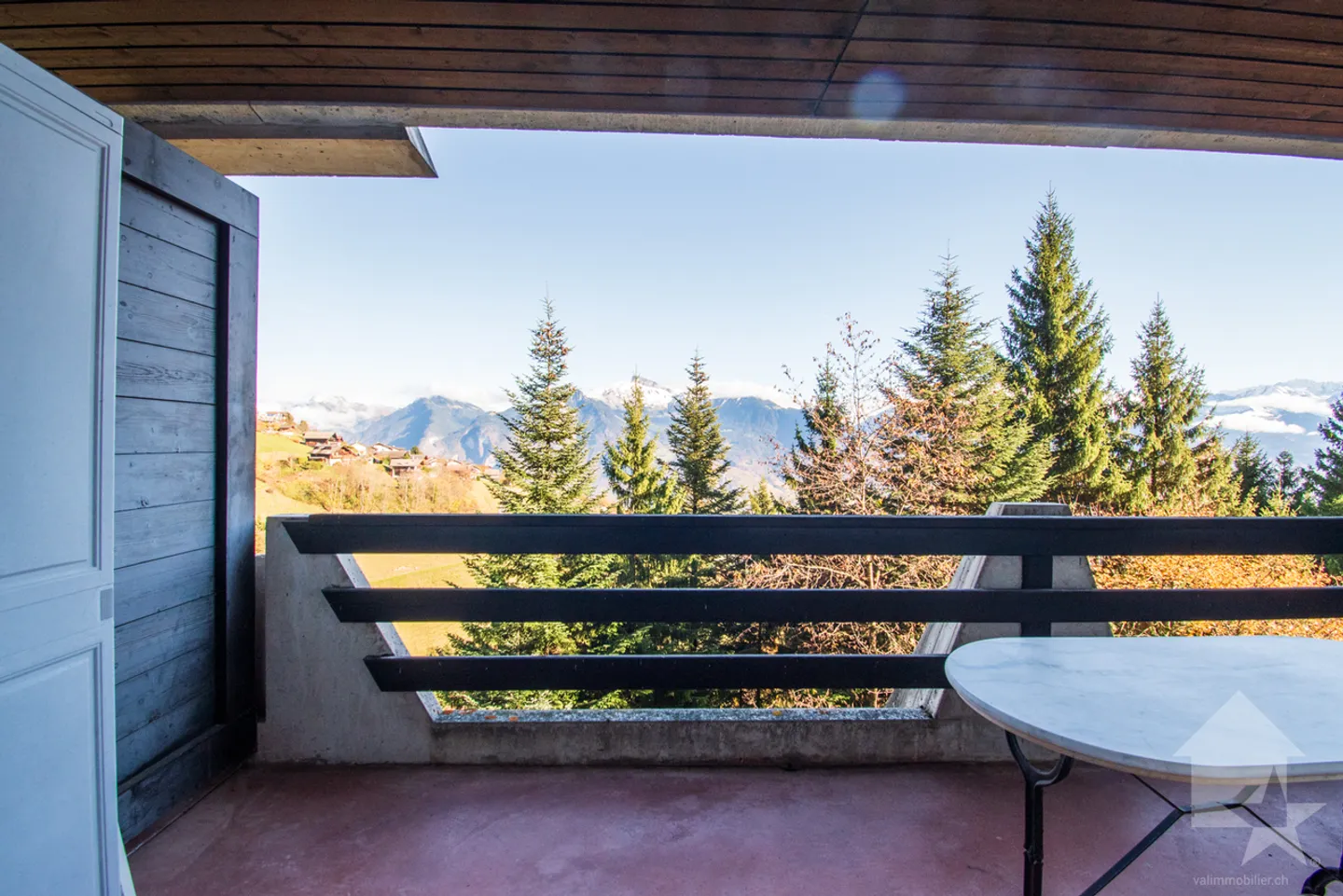 Torgon, 2 locali nella residenza le Cleuset con vista sulla pianura - Foto 10 di 14