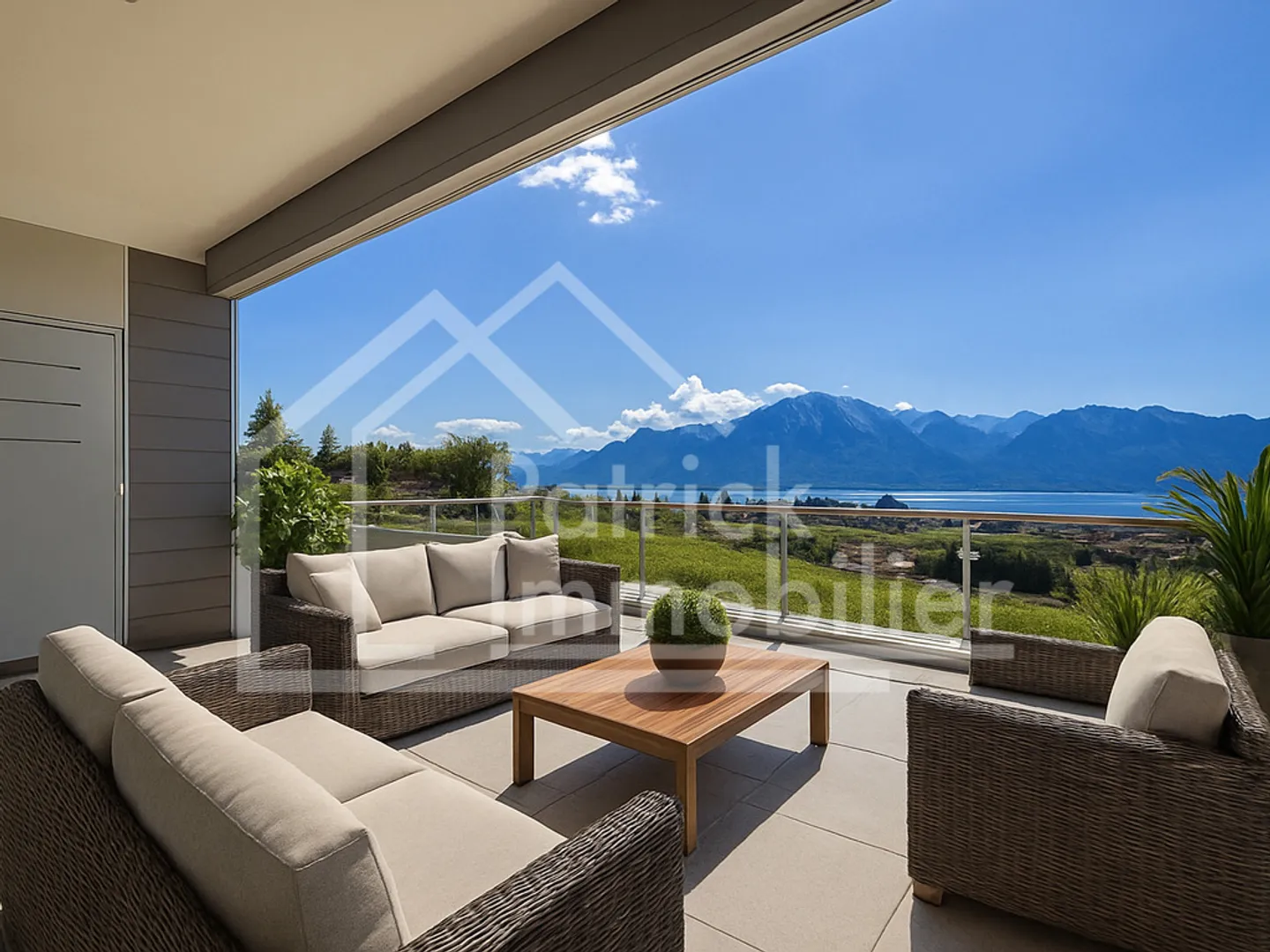 Villa bifamiliare 7.5 camere con vista lago sublime, luce e raffinatezza - Foto 2 di 13