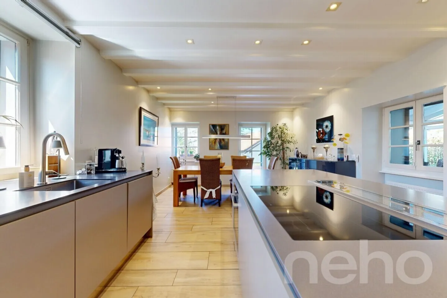 Eleganz und Komfort in einem Familienhaus mit Garten in Satigny - Foto 4 von 12