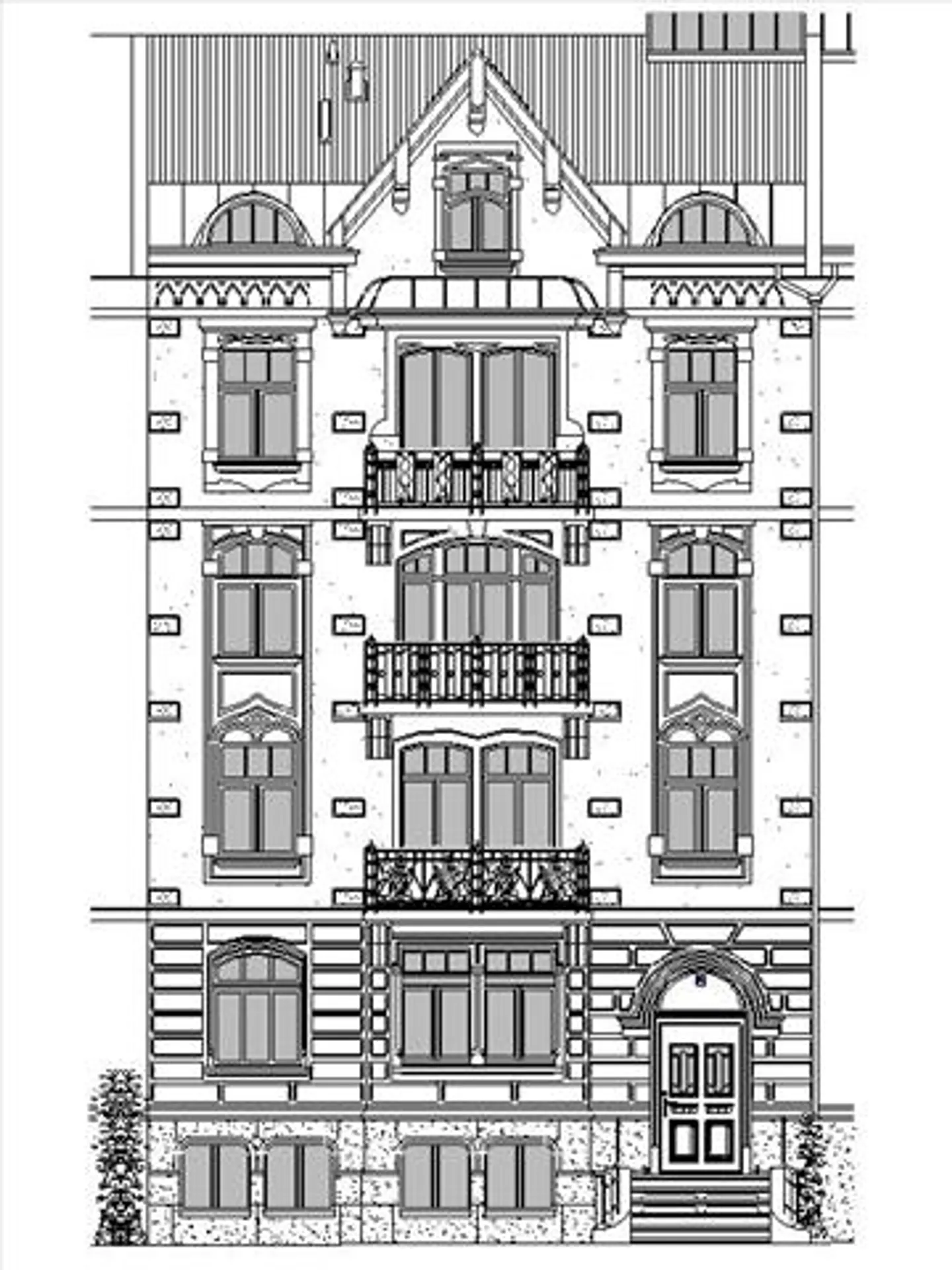 Komplett sanierte Jugendstilwohnung - Foto 2 di 20