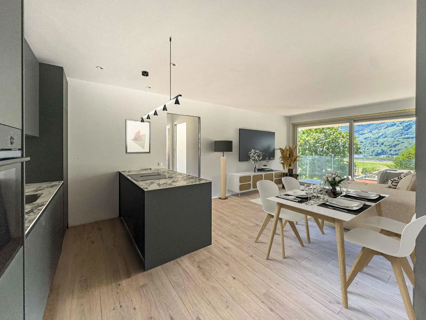 Spacious 2.5 rooms with terrace - Photo 1 of 9