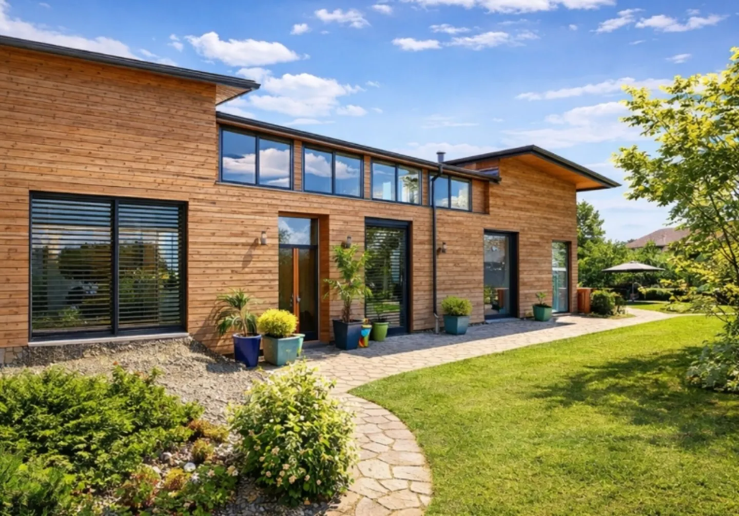 Villa contemporaine à Grand-Saconnex - Photo 1 sur 15