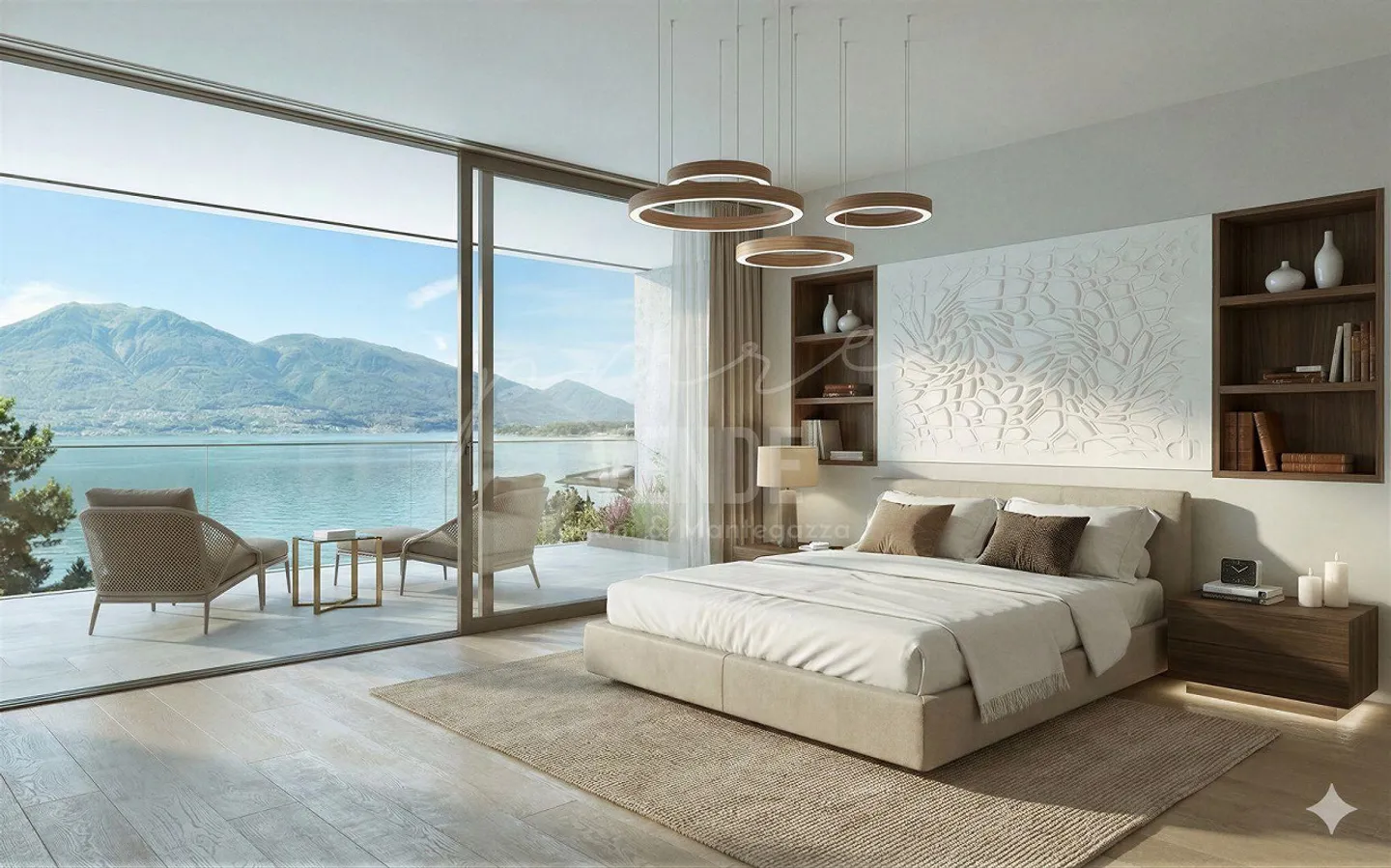 Minusio | 4.5-room Penthouse with permanent 180° lake view | Generous spaces and privacy - Photo 1 of 14