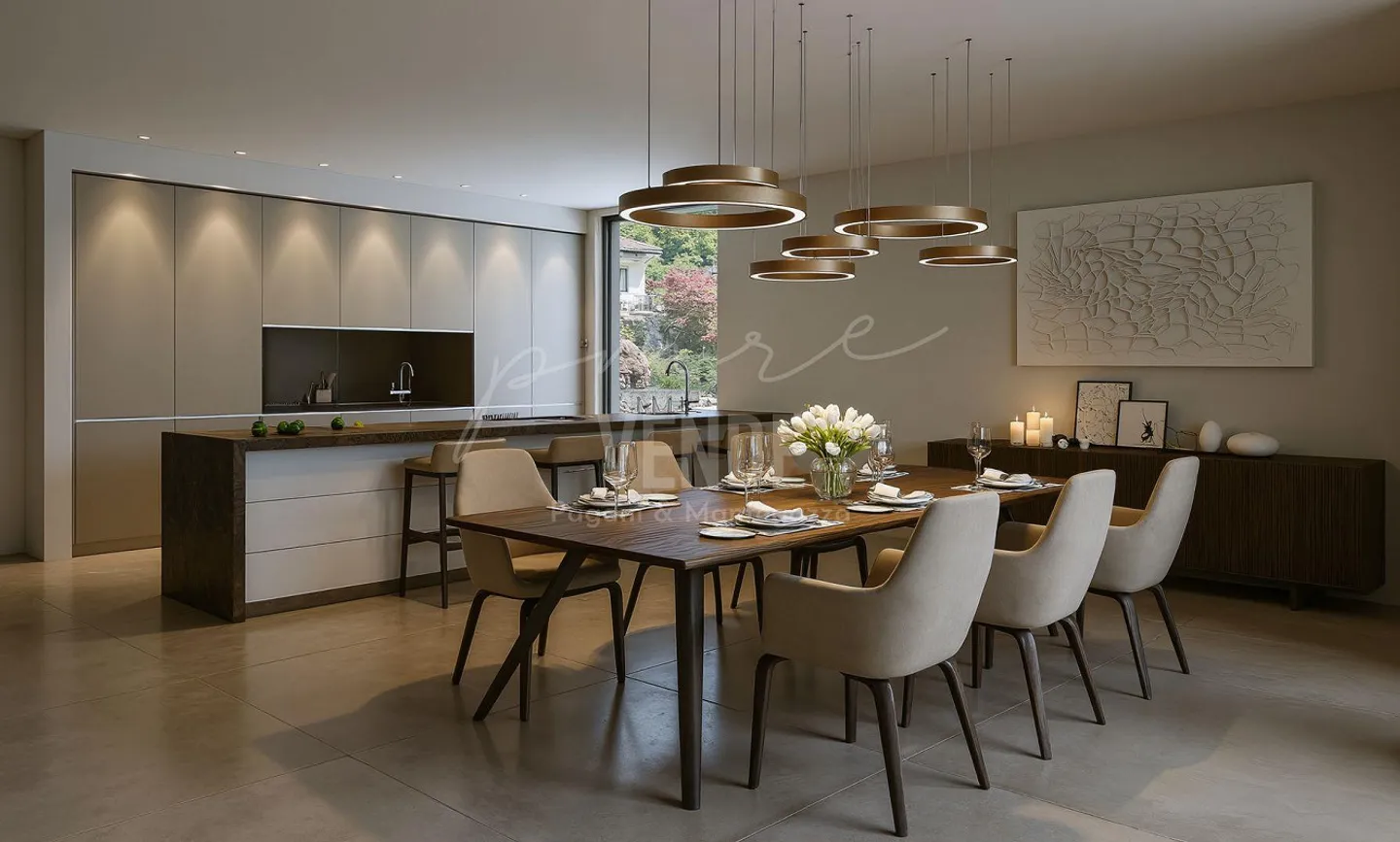 Minusio | 4.5-room Penthouse with permanent 180° lake view | Generous spaces and privacy - Photo 6 of 14