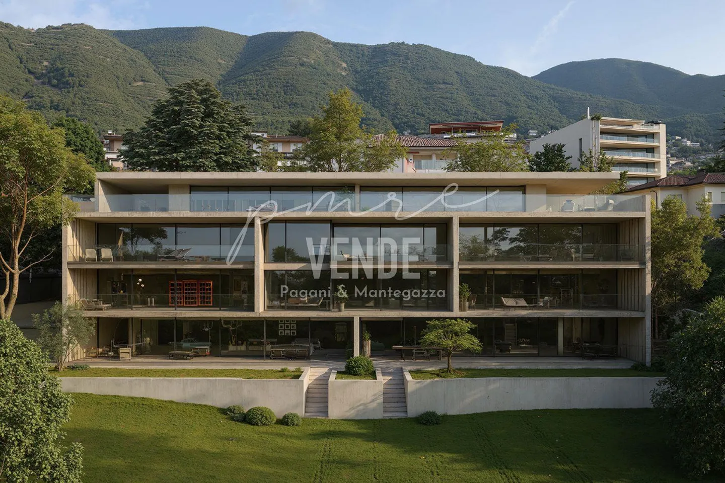 Minusio | 4.5-room Penthouse with permanent 180° lake view | Generous spaces and privacy - Photo 11 of 14