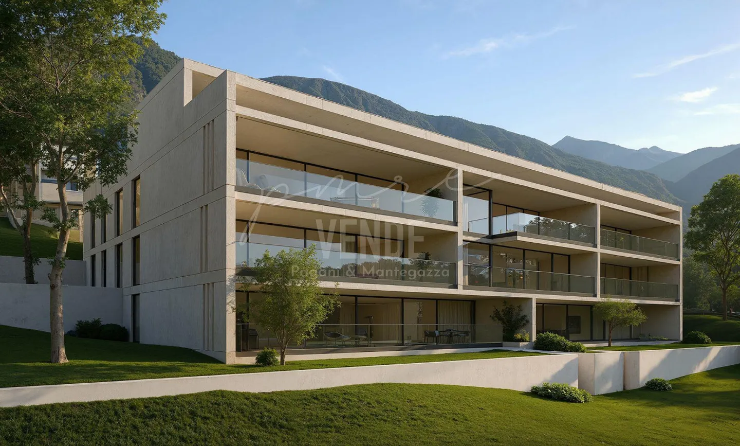 Minusio | 4.5-room Penthouse with permanent 180° lake view | Generous spaces and privacy - Photo 14 of 14