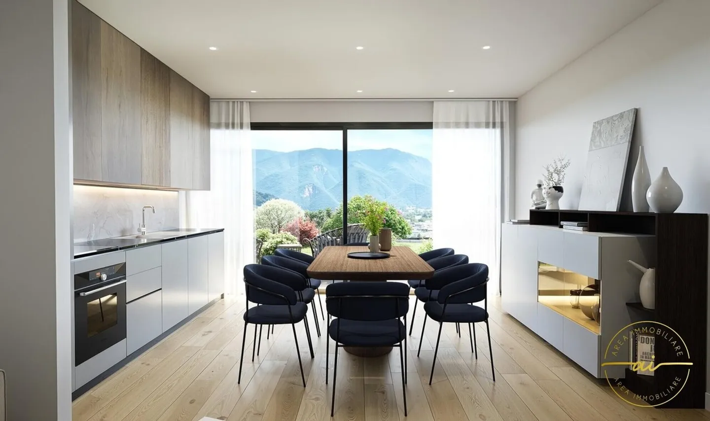 Exclusif 3.5 pièces avec jardin à Lugano A2 - Photo 1 sur 6