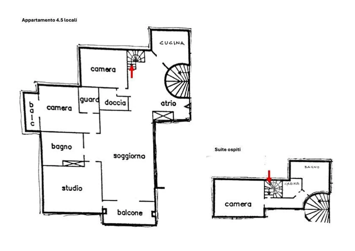 Appartamento Duplex con Vista Lago - Foto 27 di 27