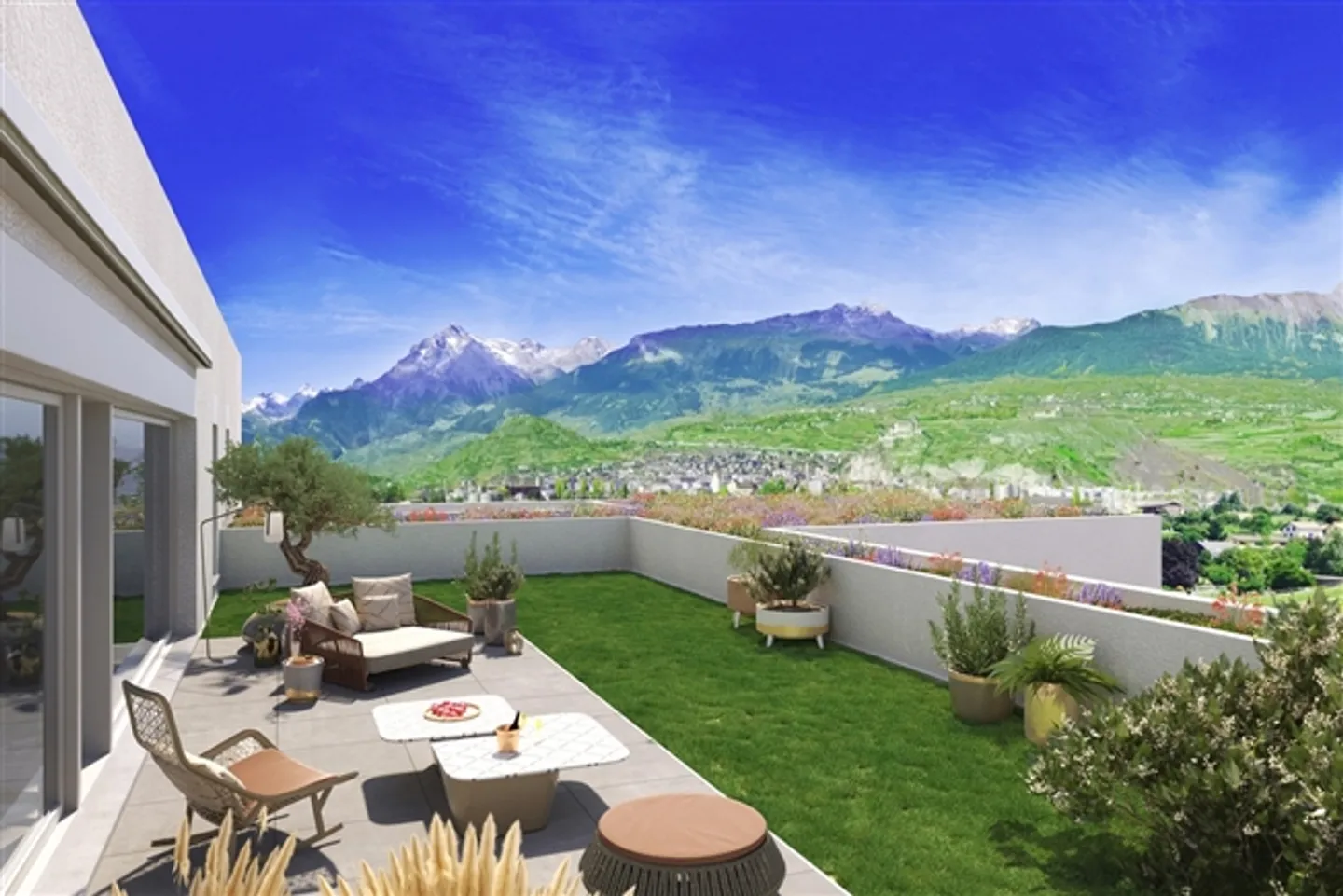 Magnifique propriété en maisonette avec terrasses et jardin sans vis-à-vis - Photo 4 sur 6