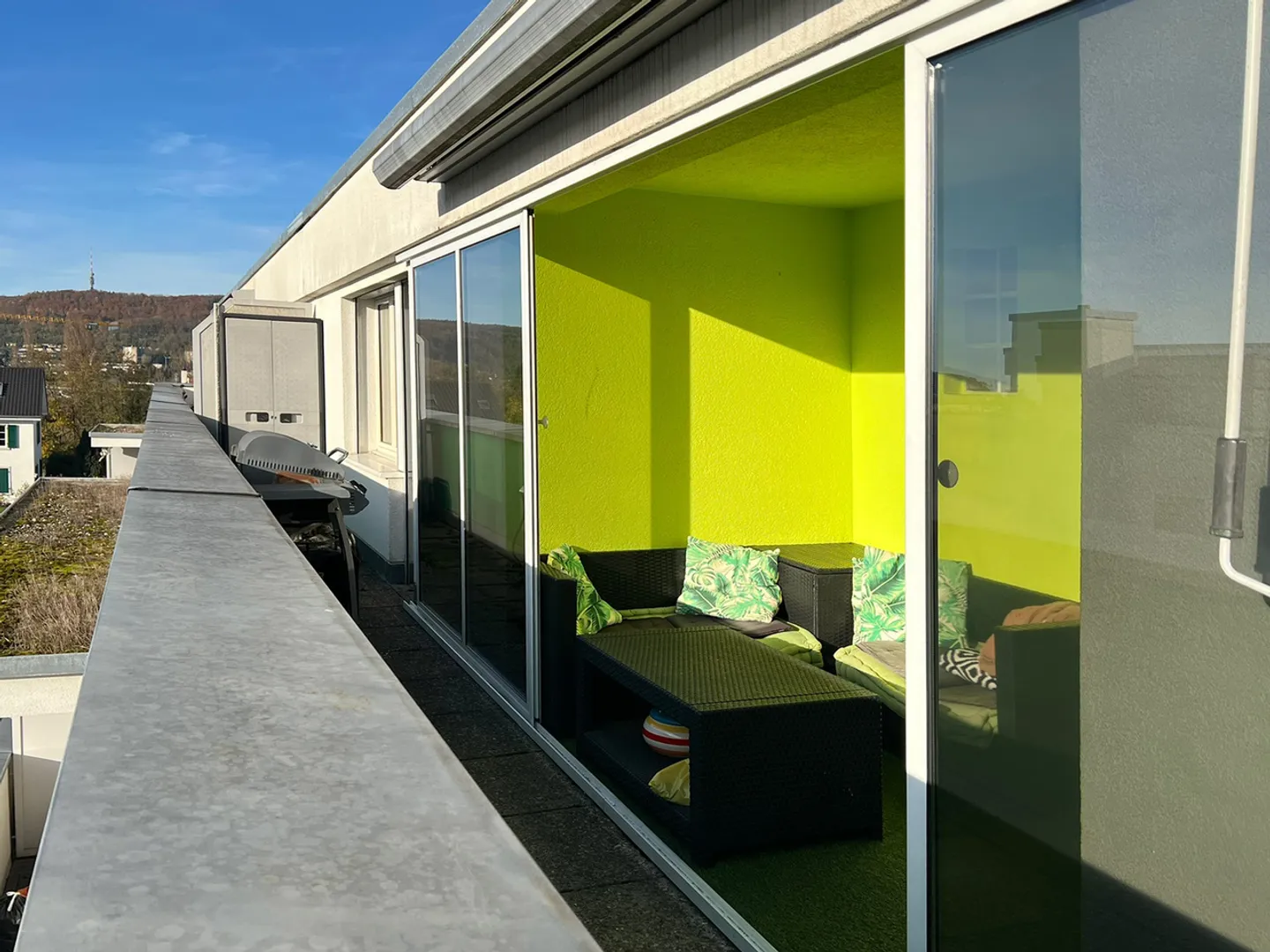 Exciting 4-room penthouse with large terrace - Photo 7 of 13