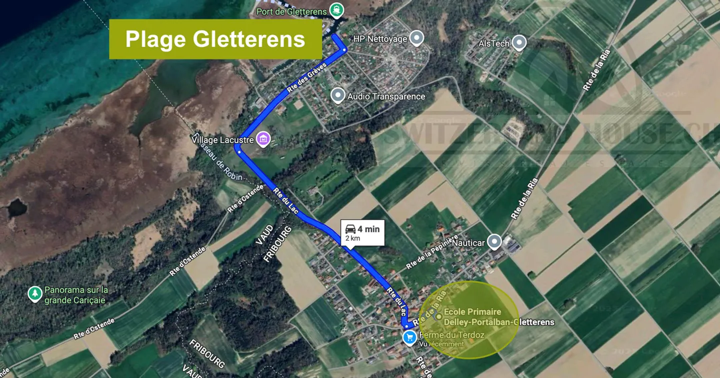 Splendide ville individuali vicino alla natura a Gletterens - Foto 12 di 14