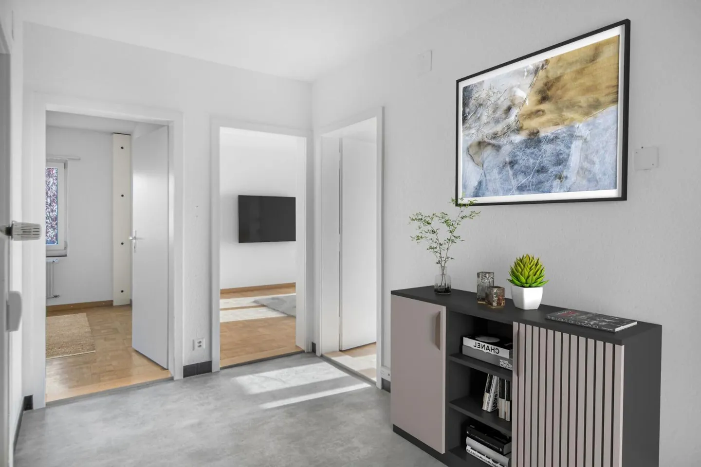 Appartement rénové 3.5 pièces - Photo 2 sur 7