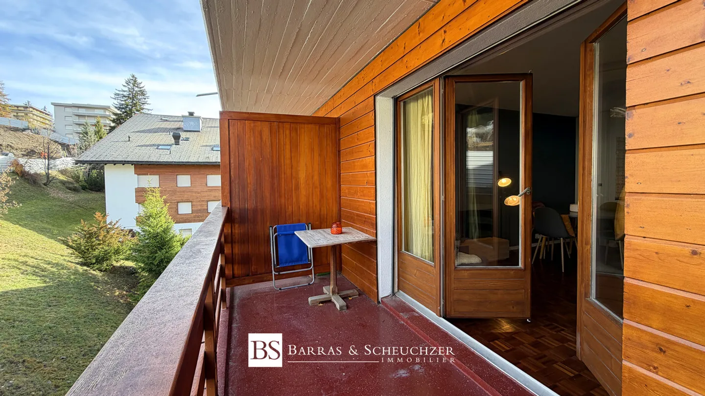 Charmantes Studio mit Balkon in der Nähe des Zentrums - Foto 5 von 7