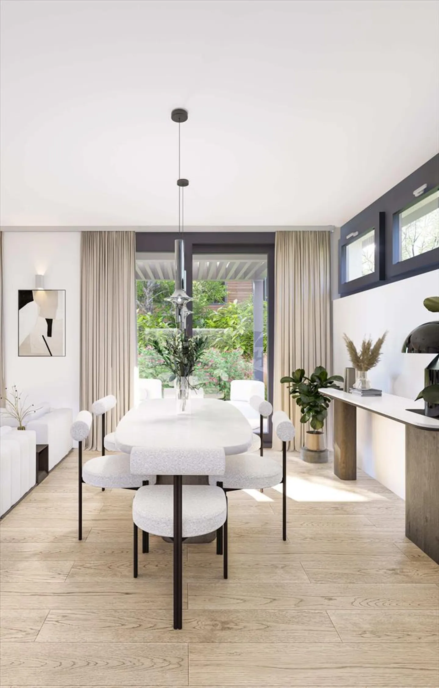 Maison contiguë 5.5 pièces - Photo 4 sur 12