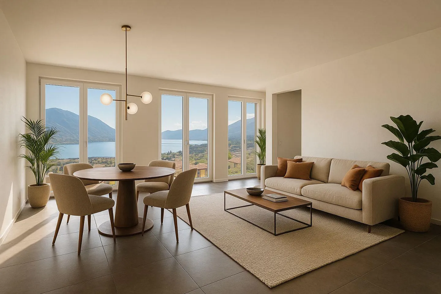 3.5-Zimmer-Wohnung mit Seesicht und Terrasse - Foto 3 von 8