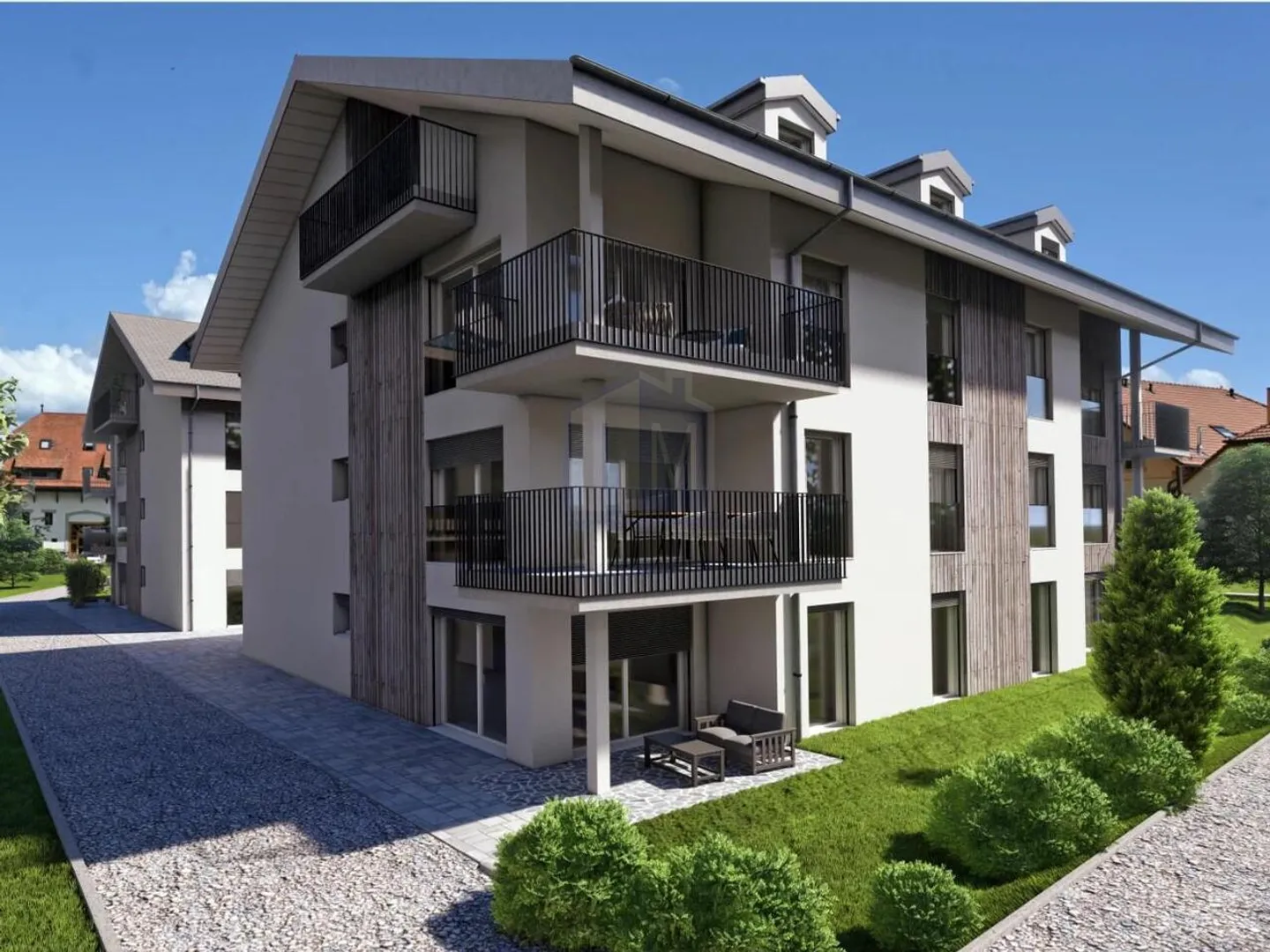 Eine geräumige und helle 3 ½-Zimmer-Wohnung in Billens - Foto 5 von 8