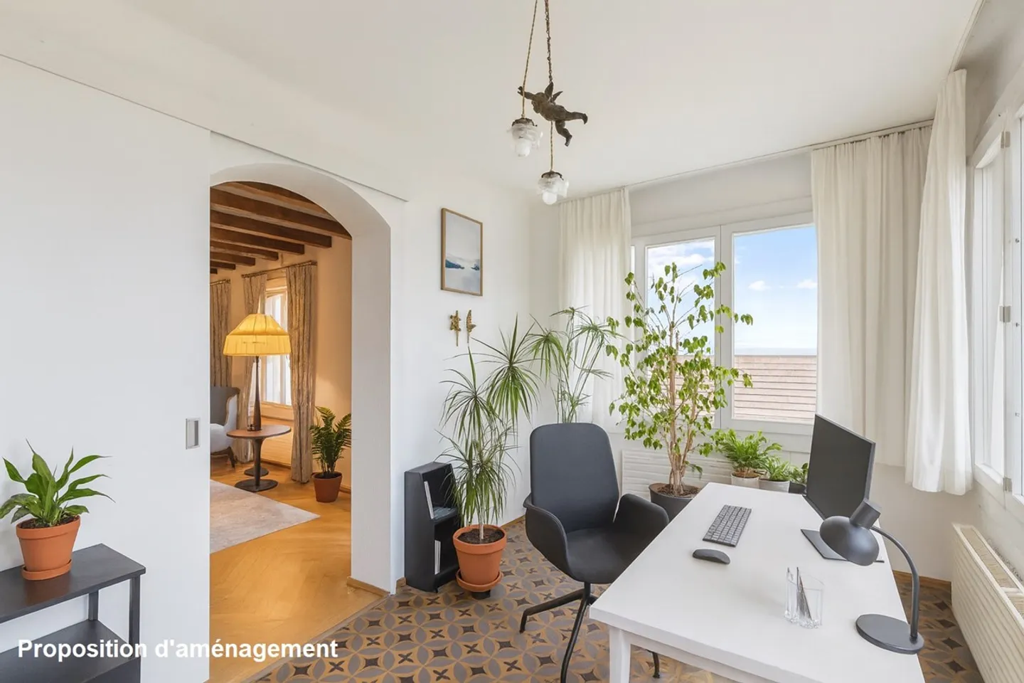 Maison individuelle de 6.5 pièces avec logement annexe de 2 pièces - Photo 3 sur 4