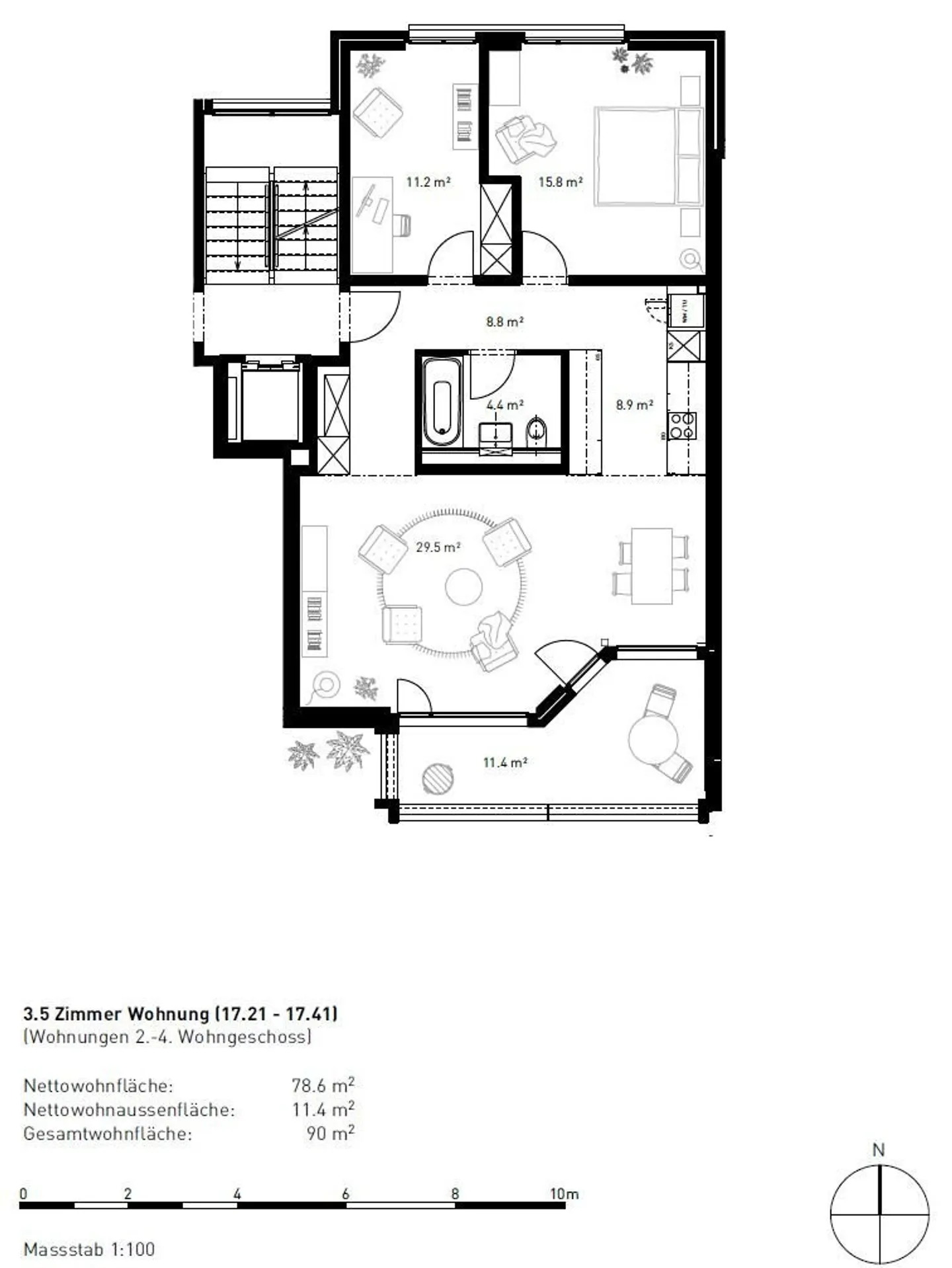 Wohnung mieten - Foto 6 von 7