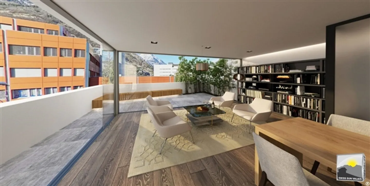 MARTIGNY/I am VISION, Complete Building with Penthouse, Commercial Space, Parking 6.5 Units 288 m2 for Sale Martigny, Switzerland - Photo 18 of 20