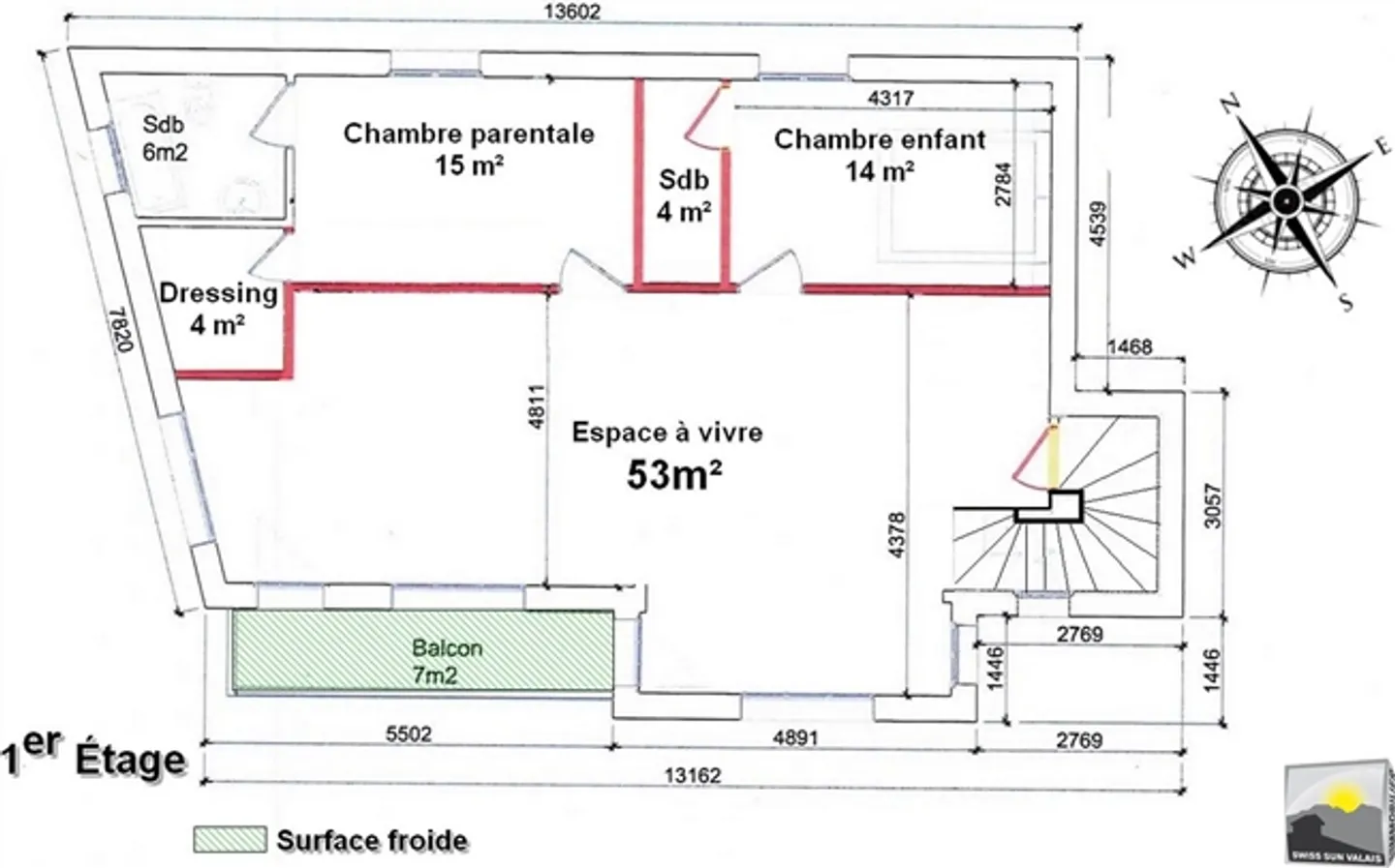 MARTIGNY/I am VISION, Complete Building with Penthouse, Commercial Space, Parking 6.5 Units 288 m2 for Sale Martigny, Switzerland - Photo 12 of 20