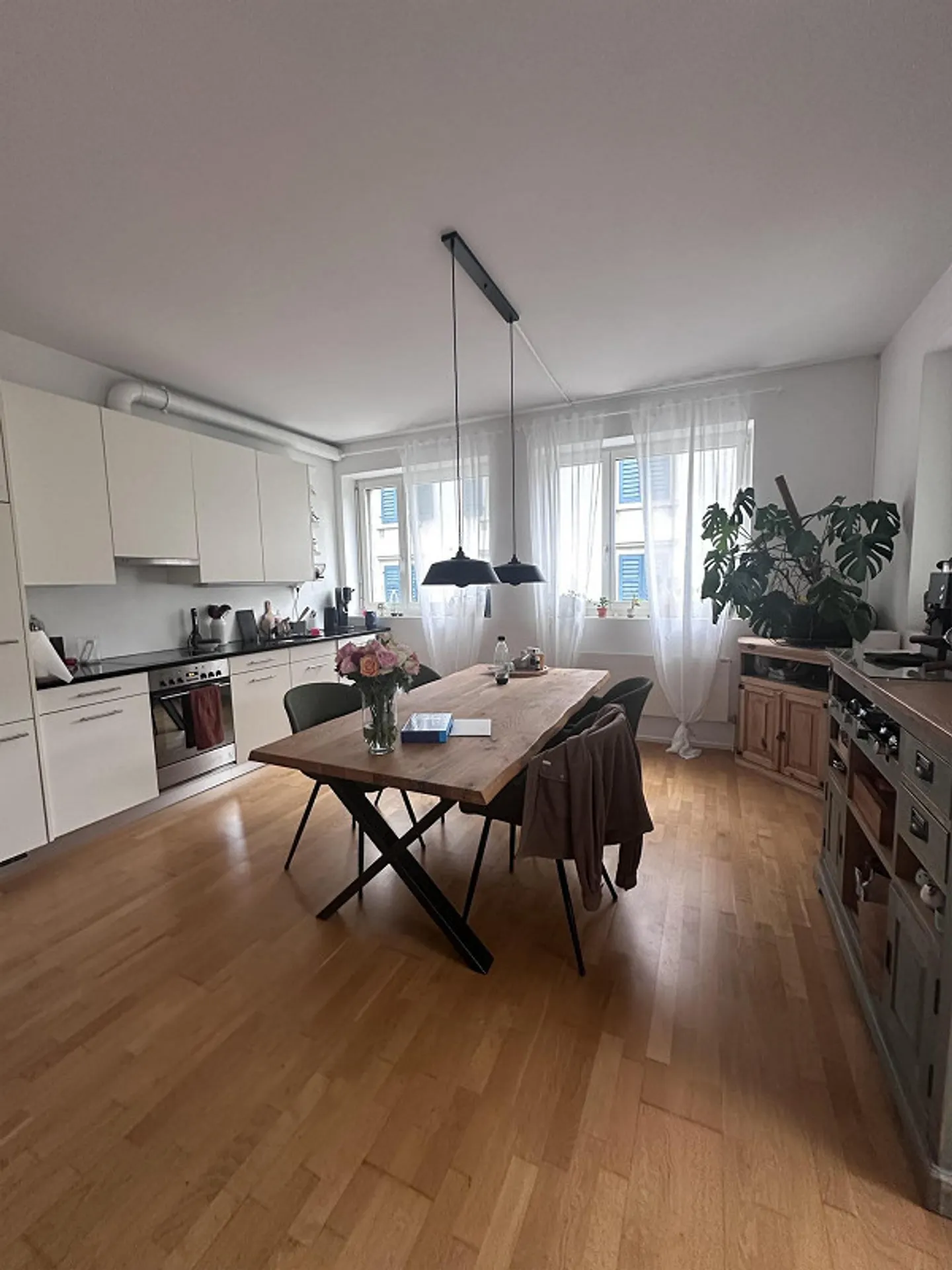 Helle 3.5-Zimmer-Wohnung mit Terrasse und Blick auf die Reuss - Foto 3 von 7