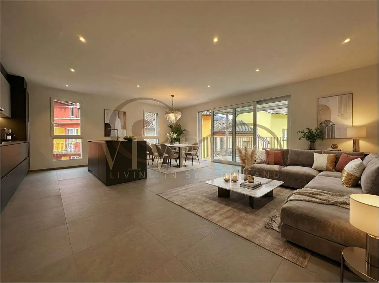 Elegante 3.5-Zimmer-Wohnung mit Terrasse - Foto 2 von 9