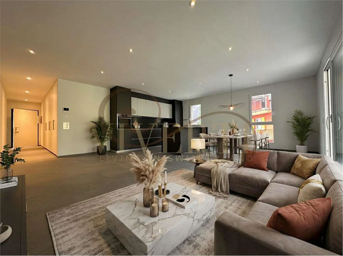 Elegante 3.5-Zimmer-Wohnung mit Terrasse - Foto 4 von 9