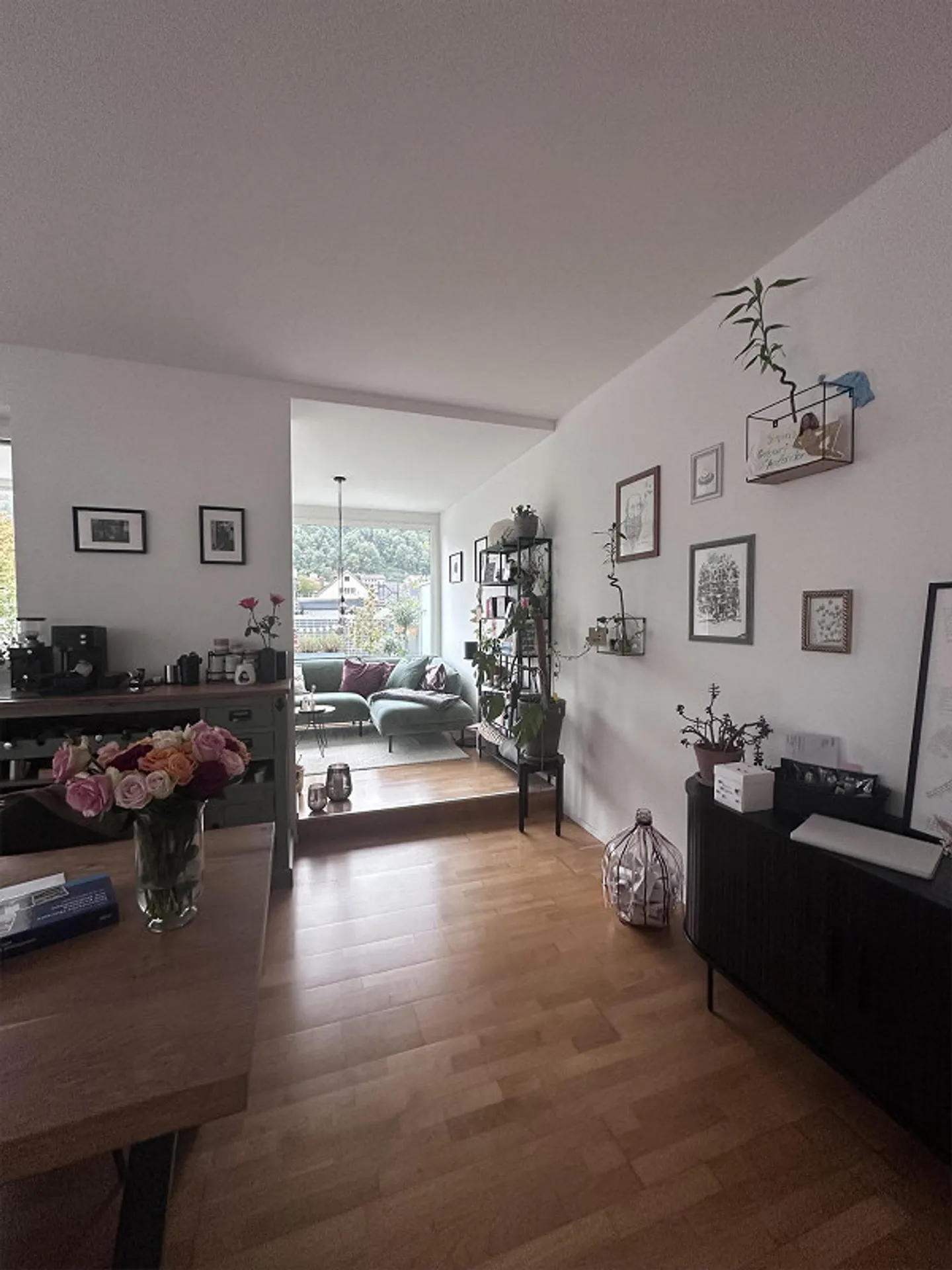 Helle 3.5-Zimmer-Wohnung mit Terrasse und Blick auf die Reuss - Foto 4 von 7